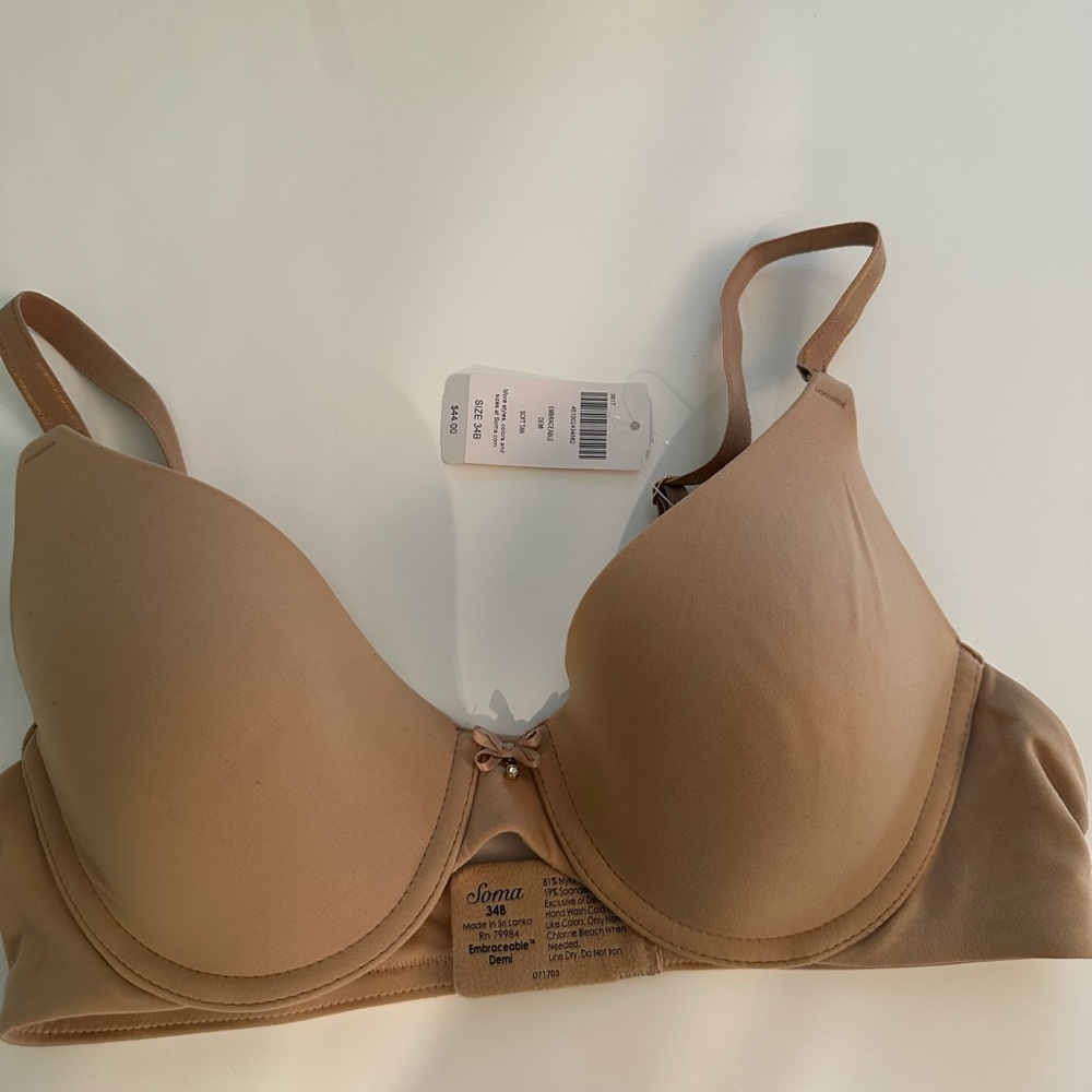 Soma 34B Bra New with Tags